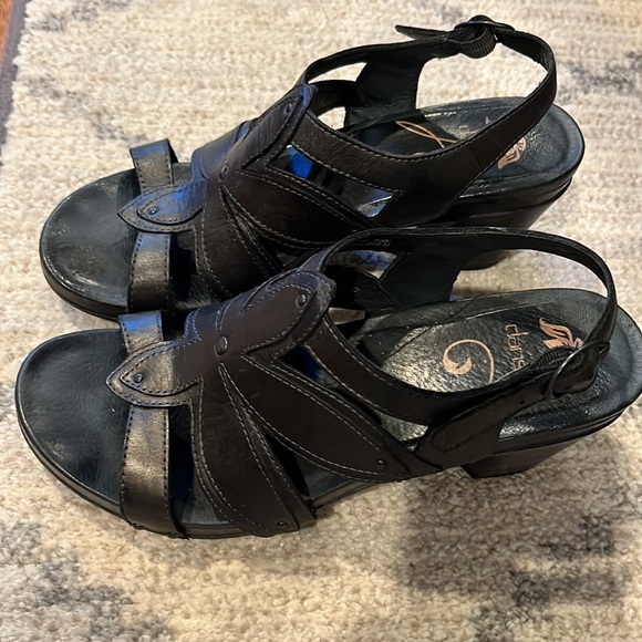 Dansko Sandals Black size 40 - Picture 2 of 5